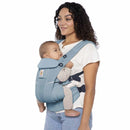 ERGOBABY ALL CARRY POSITIONS BREATHABLE MESH BABY CARRIER - SLATE BLUE - Like New