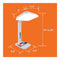 THERALITE AURA QI LIGHT THERAPY SUN LAMP UV 10,000 LUX LIGHT THERAPY - WHITE - Like New