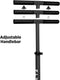 Radio Flyer Kickstart Max Kick Scooter Adjustable Handlebars & Foldable - Black - Like New