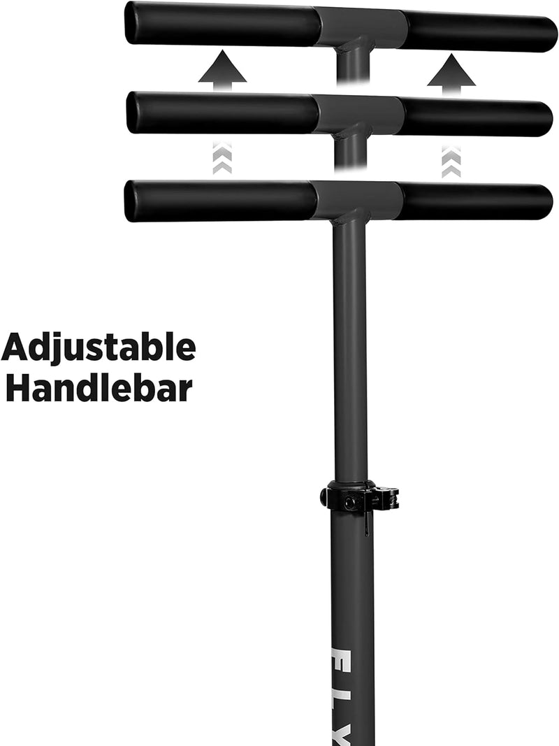 Radio Flyer Kickstart Max Kick Scooter Adjustable Handlebars & Foldable - Black - Like New