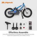 Chipmunk Kids Bike Scout Age 3-11 Years 12 14 16 18 Inch Wheel Bicycle - Blue - Like New
