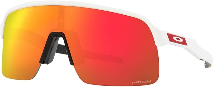 Oakley Men's OO9463-1839 Sutro Lite - Matte White Frame /Prizm Ruby - Like New