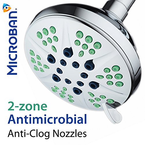 NOTILUS MICROBAN LUXURY SHOWER HEAD 5522- CHROME - Like New