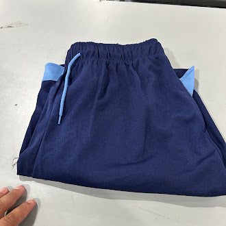 JUMP START STRIPED BASKETBALL - SIZE: MEN L - DARK NAVY,LIGHT BLUE - Brand New