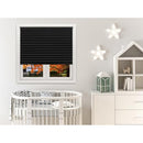 Redi Shade No Tools Original Blackout Pleated Paper Shade Black, 6 Pack - Brand New