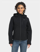 ORORO WOMEN'S HEATED DUAL CONTROL JACKET 5 HEATING ZONES - SIZE: WOMEN M - BLACK - Brand New