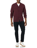 AMAZON ESSENTIALS LAMBS WOOL V-NECK CARDIGAN SWEATER WITH POCKETS SIZE: M - Like New