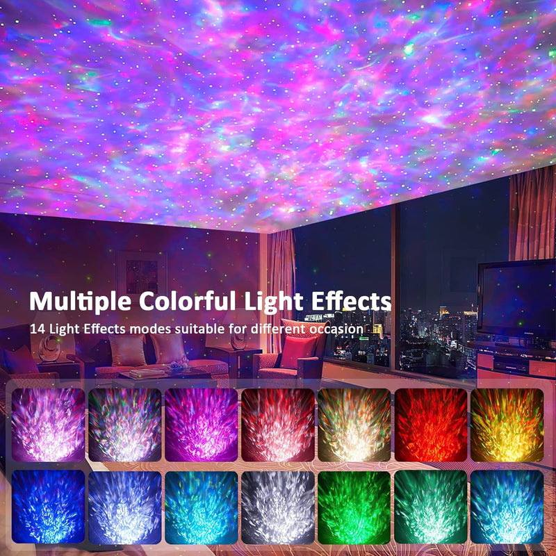 Rossetta Star Projector 1.0 , Galaxy Projector for Bedroom - - Scratch & Dent