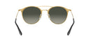 RAY BAN RAY-BAN SUNGLASSES RB 3546 187/ 71 ROUND GLASSES - DARK GRAY - Like New