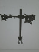 HALTER FREE TILT DUAL MONITOR ARM - BLACK - Like New