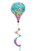 Dragonfly Garden Spring Hot Air Balloon Wind Twister 54" x 12" Briarwood Lane - Brand New