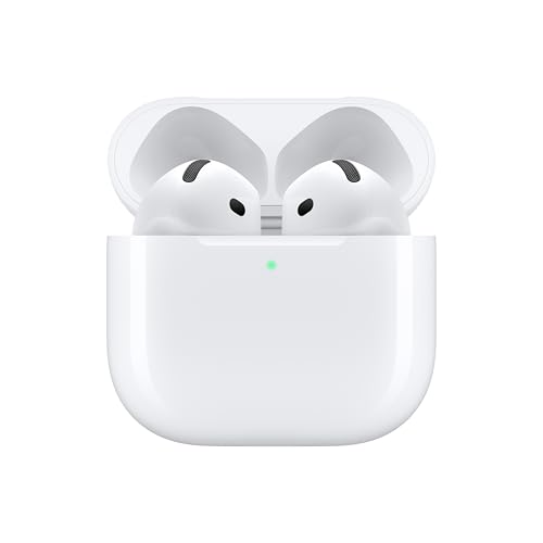 Apple AirPods 4 Wireless Earbuds Bluetooth Headphones MXP93LL/A - WHITE Like New