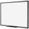 VIZ-PRO Magnetic Dry Erase White Board, 48 X 36 Inches, Black Aluminium Frame - Like New