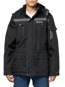 8050STANDARD Arctix Men's Performance Tundra Jacket With Added Visibility Black - Brand New
