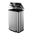 GARVEE GARBAGE CAN 13 GALLON TALL KITCHEN HANDS-FREE TRASH CAN - STAINLESS STEEL - Like New