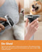IDEATOY DOG GROOMING VACUUM, 3L LARGE CANISTER DOG VACUUM FOR SHEDDING - BLACK - Like New