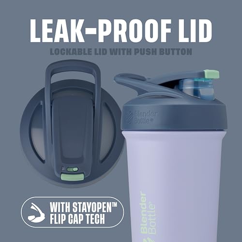 BLENDERBOTTLE STRADA SLEEK SHAKER CUP 25-OUNCE - VIOLET - Brand New