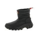 HUNTER INTREPID ANKLE COLD WEATHER WINTER & SNOW BOOTS - SIZE: WOMEN 7 - BLACK - Like New