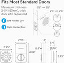 ULTRALOQ Smart Door Lock U-Bolt Pro Smart Lock WiFi Keyless - Scratch & Dent