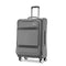 American Tourister Whim Softside Expandable Luggage with Spinners, Gray, 2PC SET Like New