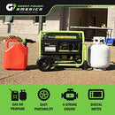 Green-Power America 5150W Dual Fuel Portable Generator - Gas or Propane - Like New