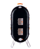 PROQ BBQ SMOKER (EXCEL V4) 4IN1 CHARCOAL MEAT SMOKER BBQ 101220 - BLACK - Like New