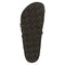 R71791 BIRKENSTOCK WOMEN'S FLIP FLOP SANDALS SIZE 10 - 10.5 SHINNY BLACK - Like New