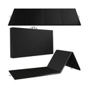 ELEVENS GYMNASTICS MAT FOR TUMBLING 10'X4'X2" THICK FOLDING EXERCISE MAT - BLACK - Like New
