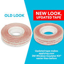 3M 2120 Indoor Window Insulator Film Kit B00MZSHVWA - 2 Pack - Brand New