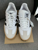 ADIDAS SAMBA SNEAKERS - SIZE: MEN 9 (AU/UK M8.5 W8.5) - WHITE/BLACK/VIVID RED - Brand New
