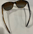 RAY-BAN POLISHED POLARIZED SUNGLASSES - LENSES BROWN - HAVANA - Like New