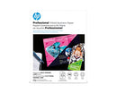 HP Professional Tri-fold 8.5x11 in, 48 lb, Glossy 150 Sheets 4WN12A - White - Brand New