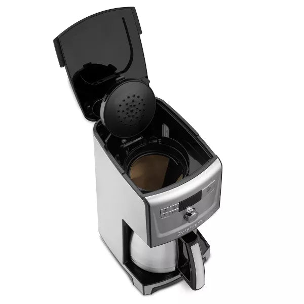 CUISINART 12 CUP PROGRAMMABLE THERMAL COFFEEMAKER - SILVER/BLACK - Like New