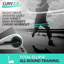 Bluefin Fitness Curv 2.0, Curv Mini, Elliptical Cross Trainers - Black/Gray - Like New