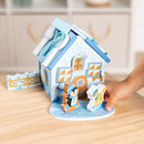 Melissa & Doug Winter Frost Wooden Gingerbread House Gingerbread House Play Set - Brand New