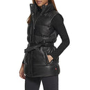 LEVI'S(R) VEGAN LEATHER PUFFER VEST BLACK L - Brand New