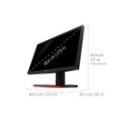 VIEWSONIC 27" FHD 144Hz 1ms FreeSync HDMI DP Gaming Monitor XG2701 - Black/Red - Like New