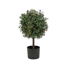 NATIONAL TREE COMPANY 24" PRE-LIT ARTIFICIAL TOPIARY NURSERY POT - GREEN - Like New