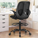 Razzor Drafting Chair Tall Ergonomic Office Chair with Adjustable Lumbar Support - Like New