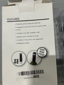 GENERIC WINE SAVER VACUUM PUMP WITH 4 STOPPERS - BLACK - Like New