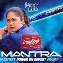 Rawlings | 2026 | Mantra Fastpitch Softball Bat | 30 Inch, 2 1/4 Barrel, -11 - Like New