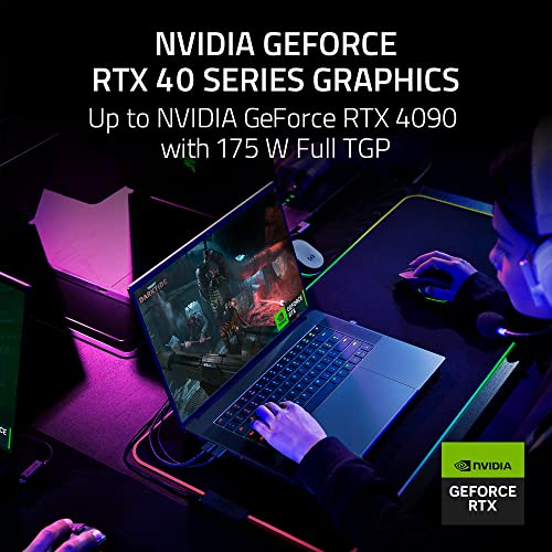 Razer Blade 16 Gaming-Laptop 16" QHD+ i9-13950HX 16GB 1TB RTX 4060 - Black - Like New