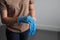 OSTC Lydus 4 Mil Latex Free Nitrile Textured Finger Exam Gloves - Medium - Brand New