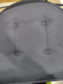 GENERIC U-SHAPED CHAIR CUSHIONS 16X17, 4-PACK - DARK BLUE - Like New