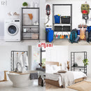 ORIGAMI R2 SERIES FOLDING STEEL STORAGE RACK WITH ADJUSTABLE SHELVES - BLACK - Like New