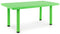 AXIDOU 24''W X 48" L KIDS TABLE - TODDLERS 1-8 YEARS OLD - GREEN - Like New