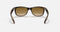 RAY BAN WAYFARER CLASSIC RB2132 POLISHED LIGHT BROWN GRADIENT LENSES - Like New