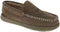 SMF7295ADK DOCKERS MEN'S DOUGLAS ULTRA-LIGHT MOCCASIN SLIPPERS SIZE 9 BROWN - Like New