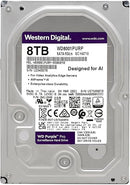 Western Digital 8TB WD Purple Pro Surveillance Internal Hard Drive - Silver - Like New