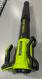 VINCHEST LEAF BLOWER CORDLESS, 560CFM & 180MPH LEAF BLOWER (TOOL ONLY) - GREEN - Like New